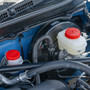 GrimmSpeed 113121RED - Engine Bay Reservoir Cap Set Red 2022 WRX, BRZ, FRS, GT86, GR86