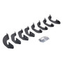Go Rhino 6944156 - 07-21 Toyota Tundra DC/CC 4DR Mounting Brackets(V-Series V3/RB10 Slim/RB20 Slim) - Tex. Blk
