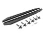 Go Rhino 69412973SPC - 21-22 Ford Bronco (Excl. Sport) 4DR RB20 Slim Running Boards Kit (w/Brackets) - Tex. Blk