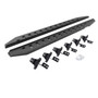 Go Rhino 69450673ST - 18-22 Jeep Wrangler JLU 4DR RB20 Slim Running Boards Kit (Incl. Brackets) - Bedliner Coat