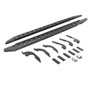 Go Rhino 69442987ST - 05-22 Toyota Tacoma DC 4DR RB20 Slim Running Boards Kit (Incl. Brackets) - Bedliner Coating