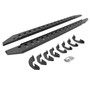 Go Rhino 69443580ST - 2022 Toyota Tundra DC 4dr RB20 Slim Kit w/RB20 Slim Running Board + Brkts - Tex. Blk