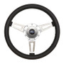 GT Performance 38-4245 - GT9 Retro Cobra Style Steering Wheel Black