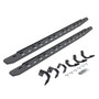 Go Rhino 69629980ST -  RB30 Slim Line Running Boards with Mounting Bracket Kit - Protective Bedliner Coating