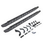 Go Rhino 69643580ST -  RB30 Slim Line Running Boards with Mounting Bracket Kit - Protective Bedliner Coating