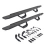 Go Rhino 6960428020T -  RB30 Running Boards with Mounting Brackets & 2 Pairs of Drops Steps Kit - Protective Bedliner Coating