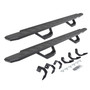Go Rhino 6962998020T -  RB30 Running Boards with Mounting Brackets & 2 Pairs of Drops Steps Kit - Protective Bedliner Coating