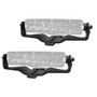 Go Rhino 731060T - 18-20 Jeep Wrangler JL/JLU/Gladiator JT Light Mount - Two 6in Single Row