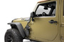 Go Rhino 701009T - 07-18 Jeep Wrangler JK/JKU Front Fender Jack Mount for Hi-Lift Jack - Tex. Blk