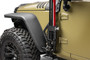 Go Rhino 701009T - 07-18 Jeep Wrangler JK/JKU Front Fender Jack Mount for Hi-Lift Jack - Tex. Blk