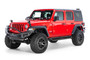 Go Rhino D14506T - 18-20 Jeep Wrangler JLU Dominator Extreme D1 SideSteps Complete Kit w/SideStep + Brkts