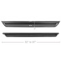 Go Rhino D14439T -  Dominator Xtreme D1 SideSteps - Complete Kit: SideStep + Brackets - Textured Black