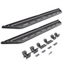 Go Rhino D64506T - 18-20 Jeep Wrangler JLU Dominator Extreme D6 SideSteps Complete Kit w/SideStep + Brkts