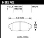 Hawk HB242N.661 - HP+ Street Brake Pads