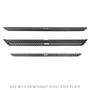 Go Rhino DSS4054T -  Dominator Xtreme DSS SideSteps With Mounting Bracket Kit - Textured Black