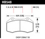Hawk HB548F.510 - Renault Clio / Cobalt SS HPS Street Front Brake Pads