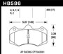 Hawk HB586U.660 - AP Racing CP7040 DTC-70 Race Brake Pads