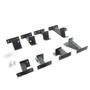 Go Rhino FSD64516T - D64516T - Dominator Xtreme D6 SideSteps With Mounting Bracket Kit - Textured Black