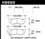 Hawk HB690Y.550 - 0.550 Thickness Hawk HB690Y.550 - 0.550 Thickness