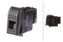 Hella 007832191 - Momentary Switch Spst W/Loc Light