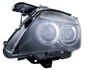 Hella 009044531 - 02-07 BMW 7 Series Bi-Xenon Headlight Left Clear Turn Signal