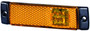 Hella 008645011 - 8645 Series 12V Amber Side Marker Lamp