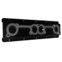 Hepfner Racing Products HRP6700F-BLK - Header Rack Spreadport Flat Mount Black