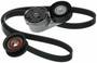 Gates 90K-39385 - 12-15 Honda Civic 4 Cyl 1.8L Serpentine Belt Kit