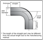 HKS 1807-RA097 - Universal Aluminum Bend - 80mm - 60 Deg -1.0D