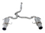 HKS 31019-AF019 - 05-07 Subaru Legacy GT (JDM Model Only) Silent Hi-Power Dual Exhaust