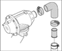 HKS 71002-AM001 - 08 Mitsubishi Lancer EVO GSR/EVO MR SSQV Recirculation Kit for 71007-AM015