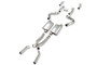Hooker BH23108 - Blackheart Crossmember-Back Exhaust System
