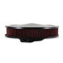 Holley 120-501 - RetroFilter Drive-By-Wire Air Cleaner - 16-Inch Diameter - Black