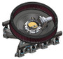 Holley 120-500 - RetroFilter Drive-By-Wire Air Cleaner - 16-Inch Diameter - Chrome