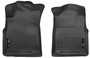 Husky Liners 13941 - 05-15 Toyota Tacoma Crew/Extended/Standard Cab WeatherBeater Front Black Floor Liners Husky Liners 13941 - 05-15 Toyota Tacoma Crew/Extended/Standard Cab WeatherBeater Front Black Floor Liners