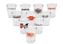 Holley 36-485 - Shot Glass; 2 oz.; w/Flowmaster Logo; Sold Individually;