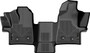 Husky Liners 18781 - 22-23 Ford Transit WeatherBeater Black Floor Liners Husky Liners 18781 - 22-23 Ford Transit WeatherBeater Black Floor Liners