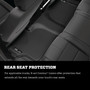 Husky Liners 51971 - 19-22 Mazda 3 / 20-22 CX-30 X-Act Contour 2nd Seat Floor Liner - Black