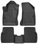 Husky Liners 95681 - 2017 Jeep Compass Weatherbeater Black Front & 2nd Seat Floor Liners
