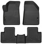 Husky Liners 99091 - 15-22 Jeep Cherokee WeatherBeater Combo Black Floor Liners