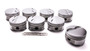 Icon Pistons IC888.030 - Pontiac 455 Forged F/T Piston Set 4.180 -5.5cc