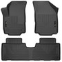 Husky Liners 99131 - 18-23 Chevrolet Equinox Weatherbeater Black Front & 2nd Seat Floor Liners