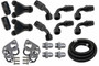 ICT Billet 551050-RMTWP - AN Radiator Hose Kit Electric Water Pump ICT Billet 551050-RMTWP - AN Radiator Hose Kit Electric Water Pump