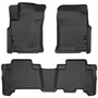 Husky Liners 98571 - 10-12 Toyota 4Runner/Lexus GX460 WeatherBeater Combo Black Floor Liners Husky Liners 98571 - 10-12 Toyota 4Runner/Lexus GX460 WeatherBeater Combo Black Floor Liners