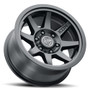 Icon 1917858347SB - Rebound 17x8.5 6x5.5 0mm Offset 4.75in BS 106.1mm Bore Satin Black Wheel