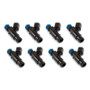 Injector Dynamics 1050.48.14.14B.8 - ID1050X Injectors 14mm (Black) Adaptor Bottom (Set of 8)