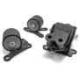 Innovative Mounts 10051-75A - 96-00 Civic Conversion Engine Mount Kit B/D Series Manual /Auto/Hydro 250-400HP 75A Black