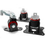 Innovative Mounts 10751-95A - 03-07 Accord 04-08 TSX Replacement Mount Kit K Series Manual /Automatic 500+HP 95A Red