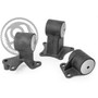 Innovative Mounts 29759-75A - 94-97 Accord Ex 97-99 Cl Conversion Engine Mount Kit H23/F20B Auto 2 Manual 250-400HP 75A Black