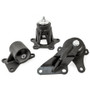Innovative Mounts 20253-75A - 98-02 Accord Conversion Engine Mount Kit H-Series-97 Automatic 250-400HP 75A Black